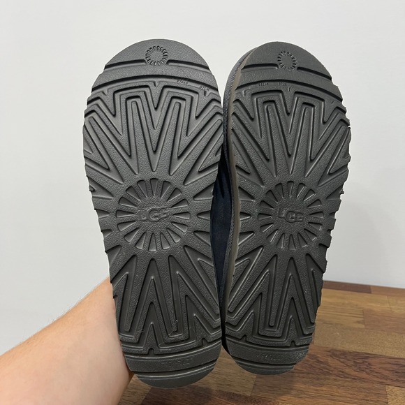 UGG Womens Tasman II Suede Slippers 9 Slip On NWOT Shearling Clog - Picture 10 of 12